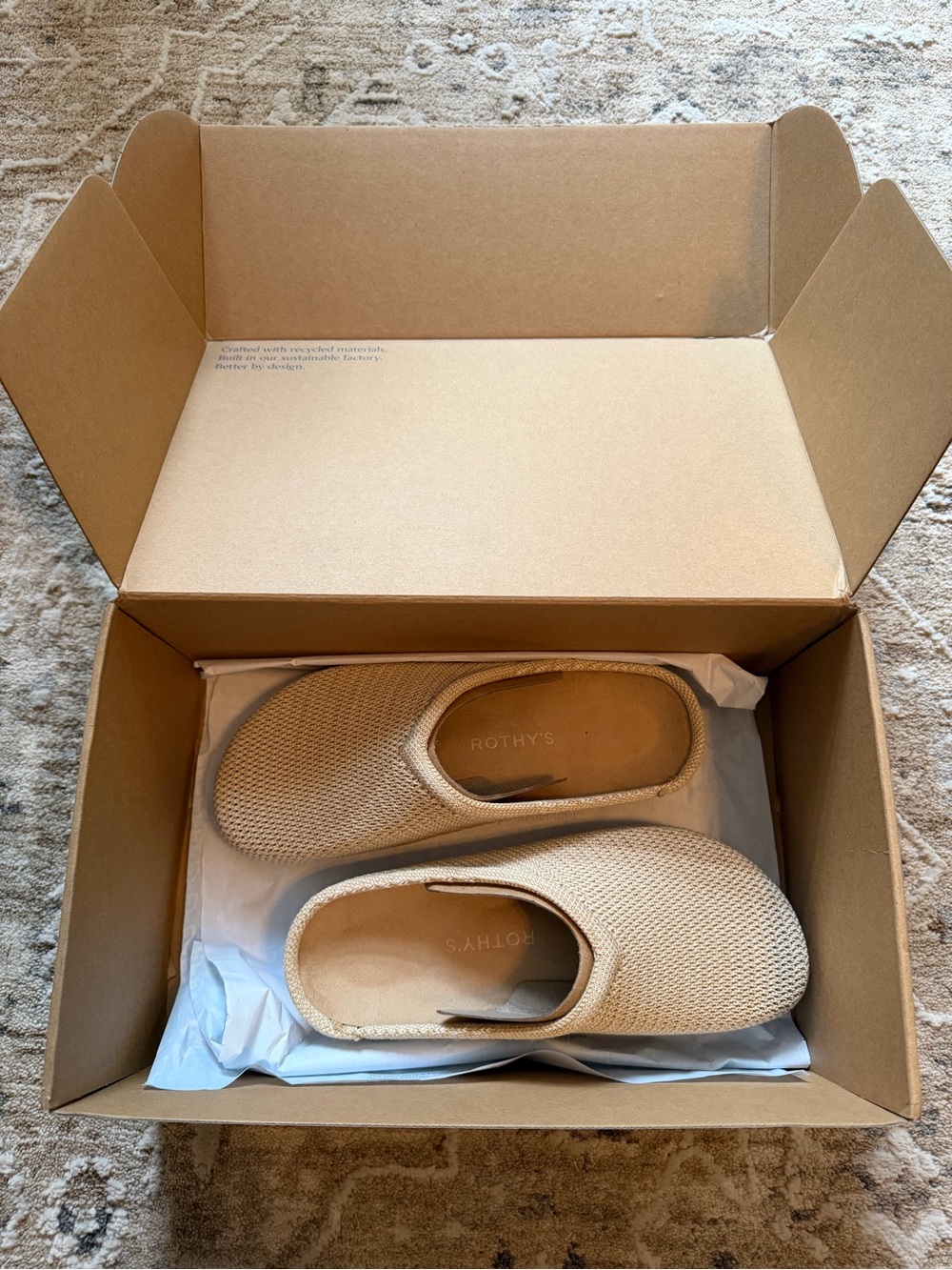 Rothy’s The Hemp Casual Clog. Women’s size 8. Brand new, never worn - Picture 2 of 6